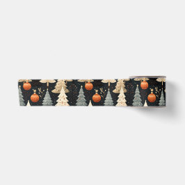 Noir Noël kerstboom Satijnen Lint