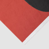 Noir Notes Lady in Black Muzieknoten Decoupage Tissuepapier (Detail)