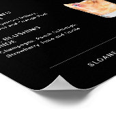 NOIR Ondertekening Drink het Onderteken van de Ban Poster (Hoek)