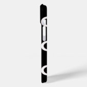Noir Orbit Case-Mate iPhone Case (Achterkant / Links)