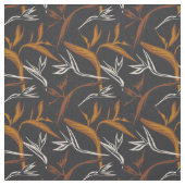 Noir palm leaf muted desert stof (Swatch)