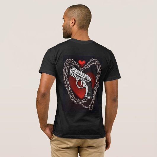 Noir Romance T-shirt (Achterkant volledig)