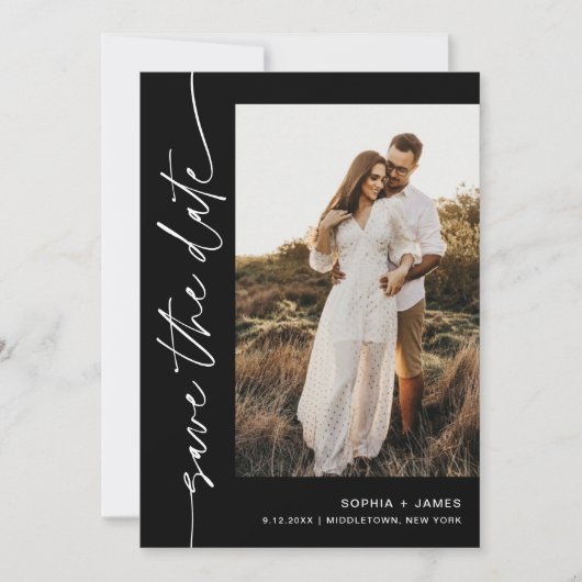 NOIR sparen de Datum Kaart (Voorkant)