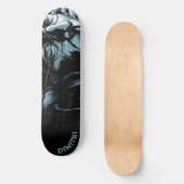 Noir spionagekunst uit de koude oorlog persoonlijk skateboard (Voorkant)