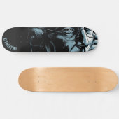 Noir spionagekunst uit de koude oorlog persoonlijk skateboard (Horizontaal)