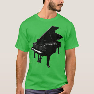 Noir Style Grand Piano T-shirt