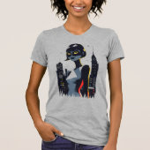Noir Superhero T-shirt - Moedig, Dynamisch en Icon (Voorkant)