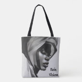 Noir Vision Tote Bag (Achterkant)