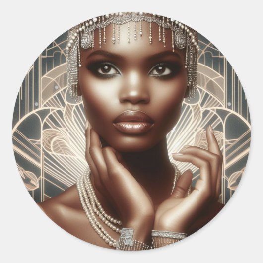 Noire Belle Sticker (Voorkant)