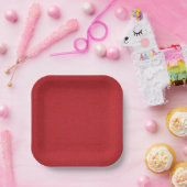 Noise-Effect Tomaat Rood Papier Bord – (Feest)
