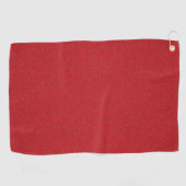 Noise-Effect Tomato Red Golfhanddoek –  (Horizontaal)