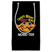 Noise-ter Funny Noisy Oyster Pun Dark BG Klein Cadeauzakje (Voorkant)