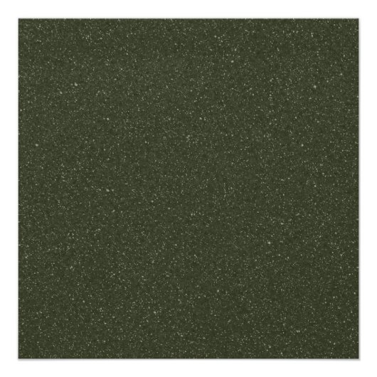Noise Texture Moss Green Glossy Poster Print (Voorkant)