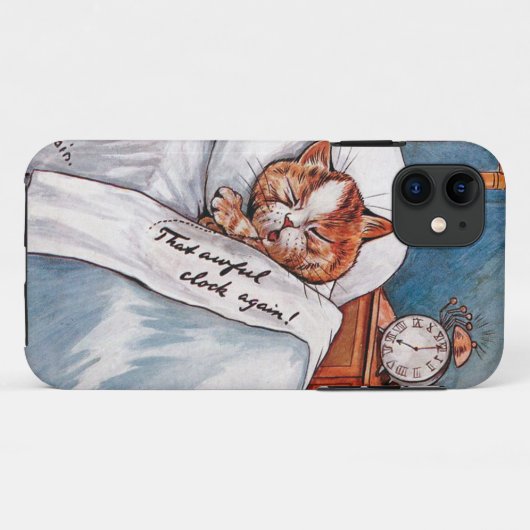 Noisy Alarm Clock, Louis Wain Case-Mate iPhone Case (Achterkant (horizontaal))