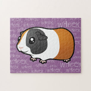 Noisy Guinea Pig (glad haar) Legpuzzel