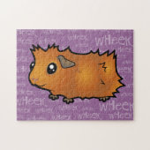Noisy Guinee Pig (schrobben) Legpuzzel (Horizontaal)