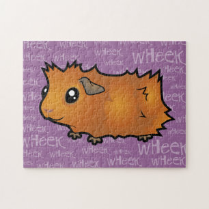 Noisy Guinee Pig (schrobben) Legpuzzel