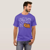 Noisy Guinee Pig (schrobben) T-shirt (Voorkant volledig)