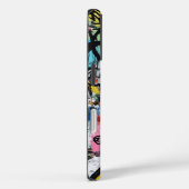 Noisy Lines Grafitti Geïnspireerd Art Phone Case (Achterkant / Rechts)