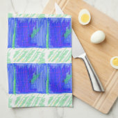 Noisy Nautical Theme Kitchen Towel Theedoek (Quarter Fold)