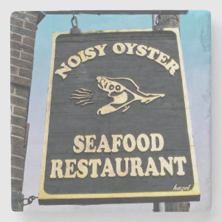 Noisy Oyster Seafood Restaurant Charleston, SC. Stenen Onderzetter