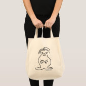 Noitacinummoc Tote Bag (Voorkant (product))