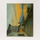 noite em vila serena - night in vila serena  legpuzzel (Verticaal)