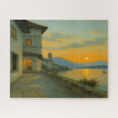 noite em vila serena - night in vila serena  legpuzzel (Horizontaal)