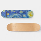 Noite Estrelada, Vincent Van Gogh Persoonlijk Skateboard (Horizontaal)