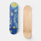 Noite Estrelada, Vincent Van Gogh Persoonlijk Skateboard (Voorkant)