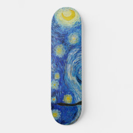 Noite Estrelada, Vincent Van Gogh Persoonlijk Skateboard