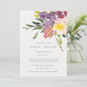 Noite voor de brutale bruidsbloedige bruiloft bedankkaart (Staand voorkant)