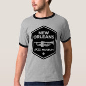 NOJM Trumpet (zwart) T-shirt (Voorkant)