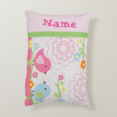 Nojo Tortelduifjes Nursery Lumbar Pillow Decoratief Kussen (Achterkant (Verticaal))