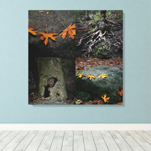 Nojoqui Herfsten Park Canvas Afdruk (Insitu (Houten vloer))