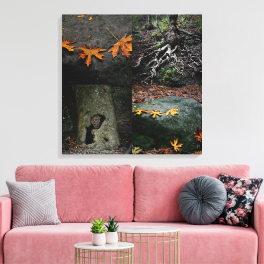 Nojoqui Herfsten Park Canvas Afdruk (Insitu (Woonkamer))