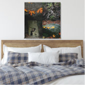 Nojoqui Herfsten Park Canvas Afdruk (Insitu (Slaapkamer))