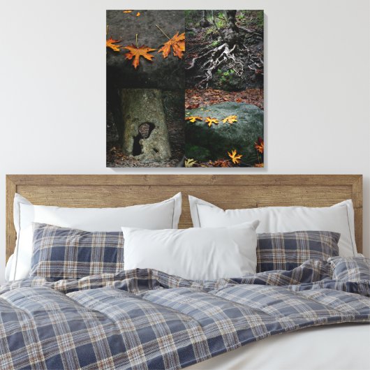 Nojoqui Herfsten Park Canvas Afdruk (Insitu (Slaapkamer))