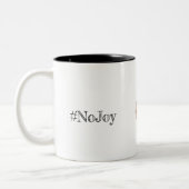 #NoJoy Tweekleurige Koffiemok (Links)