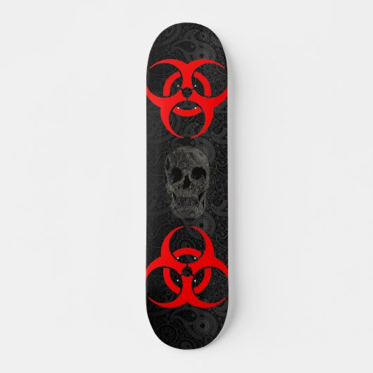 Noke skull persoonlijk skateboard (Voorkant)