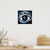 NoKingsEvilEye Poster (Keuken)