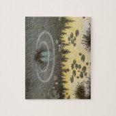 Nøkken (waterkracht) legpuzzel (Verticaal)