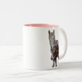 Nokomis Tweekleurige Koffiemok (Voorkant rechts)