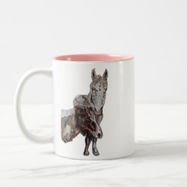 Nokomis Tweekleurige Koffiemok