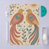 Nokshi Katha : Vogel (Pakhi) Tissuepapier (Craft)