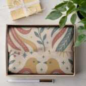 Nokshi Katha : Vogel (Pakhi) Tissuepapier (Geschenk)