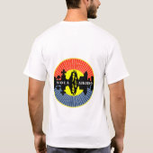 NOLA Aikido dojo officieel Tshirt (Achterkant)