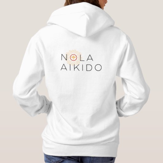 NOLA Aikido Women's Sweatshirt (Achterkant)