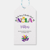 NOLA BACHELORETTE WEEKEND CADEAULABEL (Voorkant)