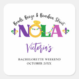 NOLA BACHELORETTE WEEKEND RONDE STICKER